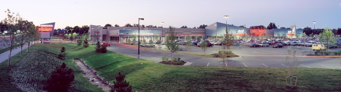 Creekside showing Walmart