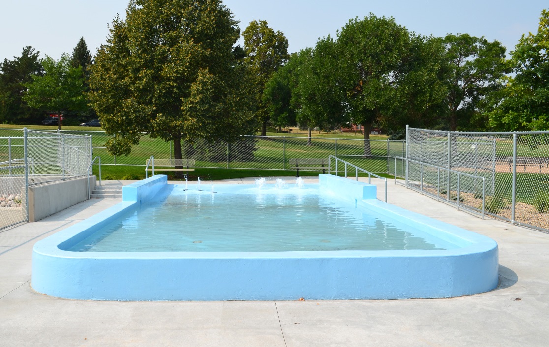 The baby pool.