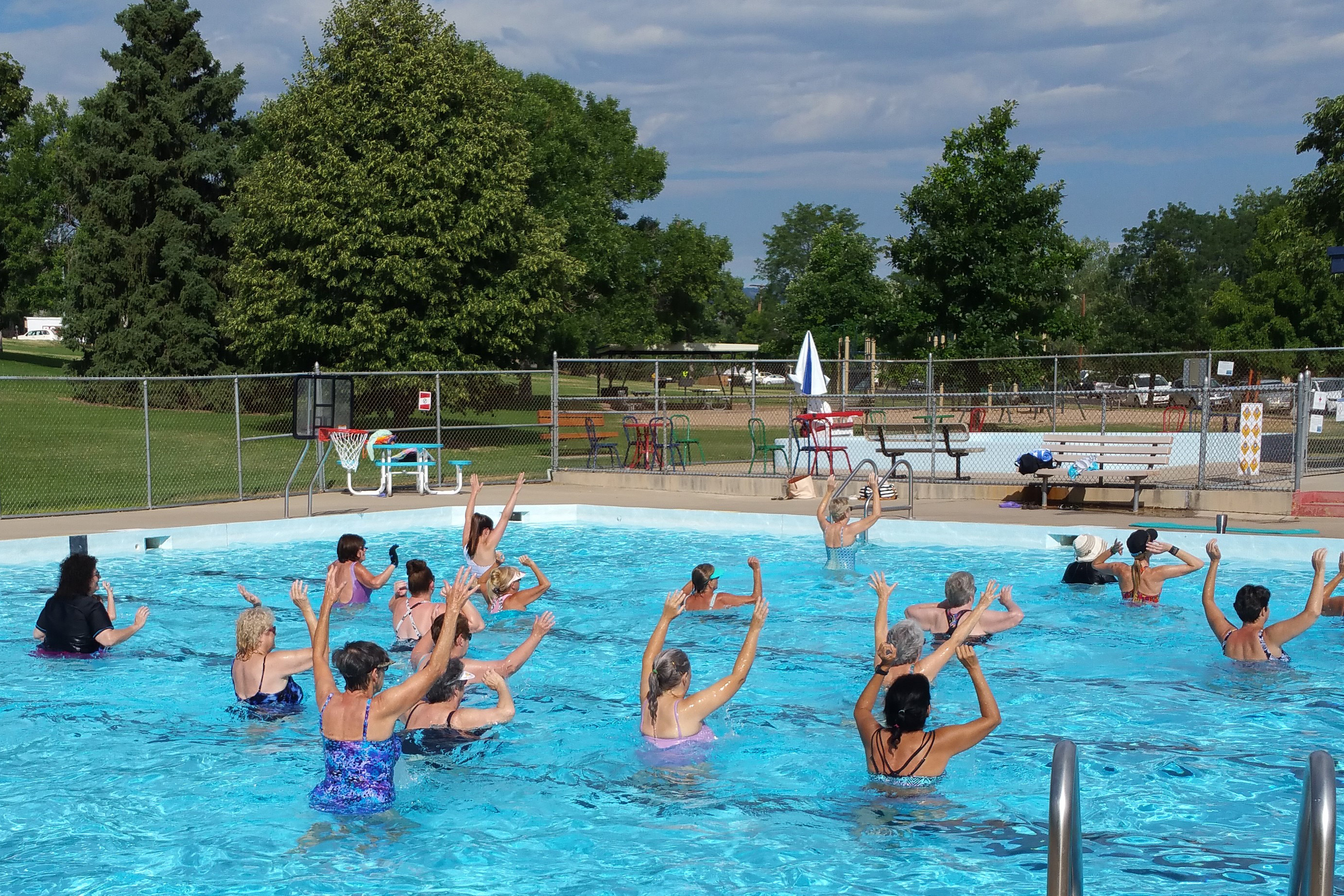 silver sneakers water aerobics near me