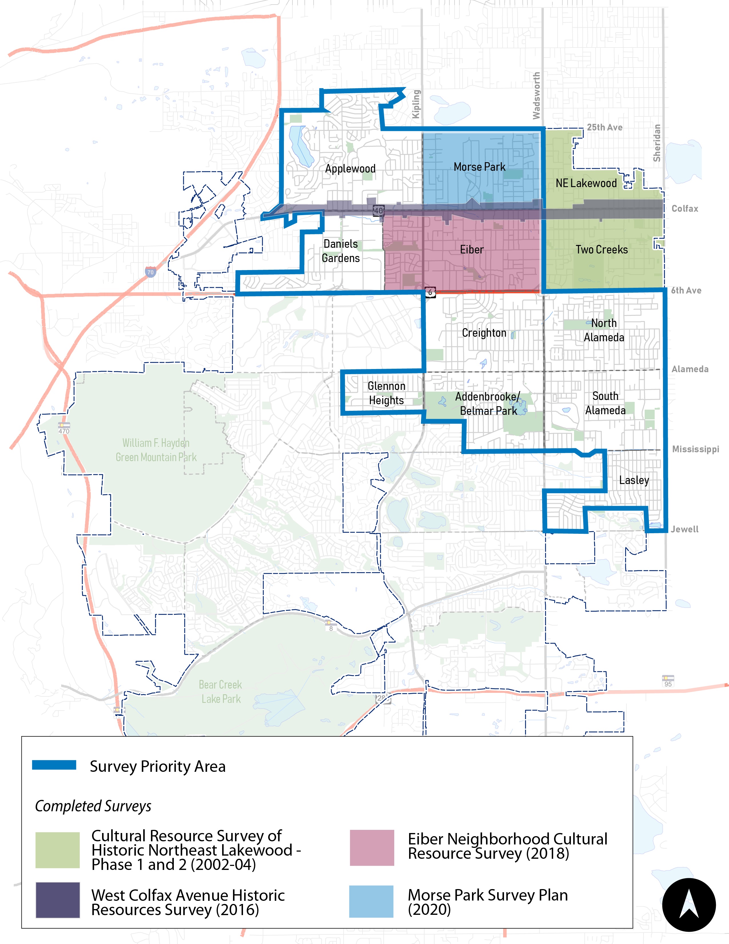 Historic Survey Plans - City of Lakewood