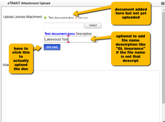 Attachment Upload Pop-up with properly staged file ready for upload