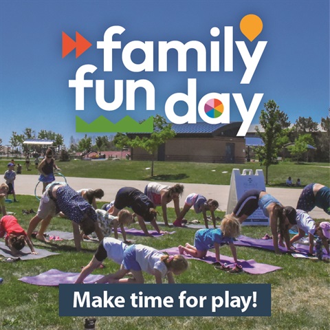 Group of kids at Family Fun Day