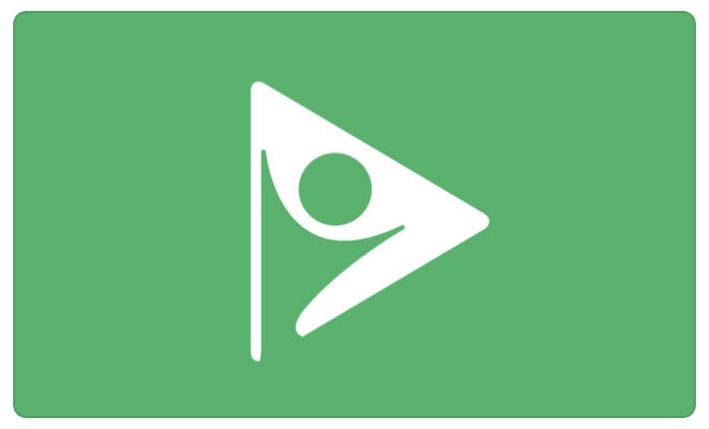 Screenweave logo with a person in a flag.