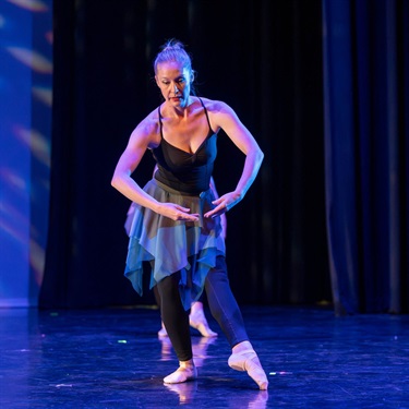 adult ballet dancer