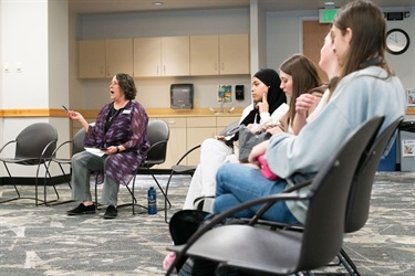 Community Room in use 1